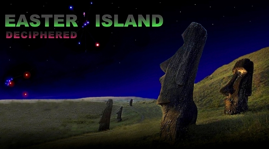 Easter Island star map pleiades