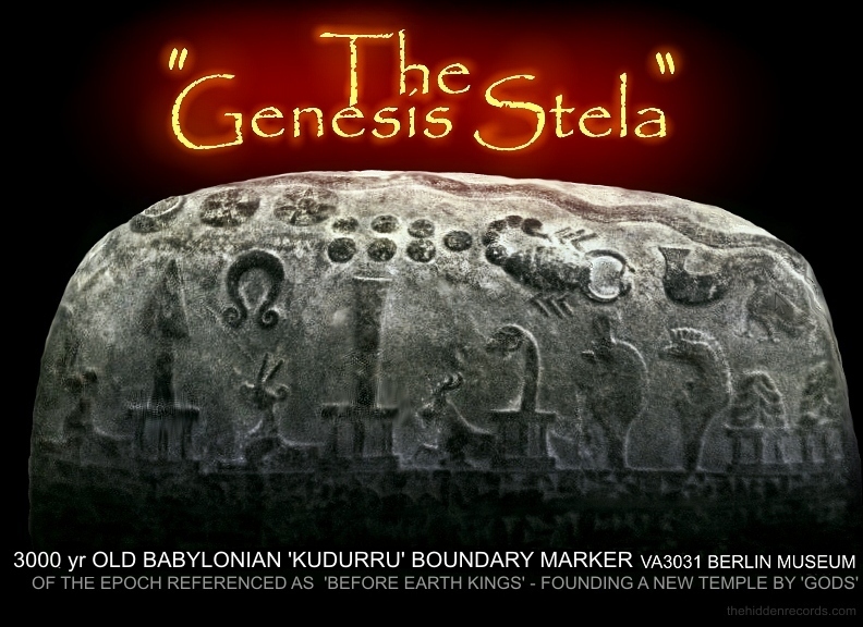 genesis stela pleiades star map